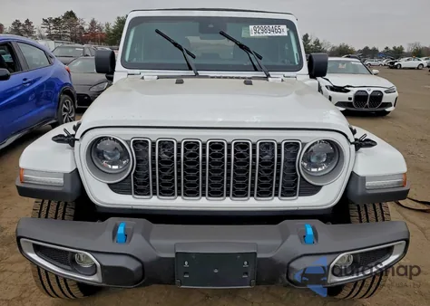 2024 Jeep Wrangler Sahara 4Xe z USA, uszkodzony, nr VIN 1C4RJXP6XRW294508